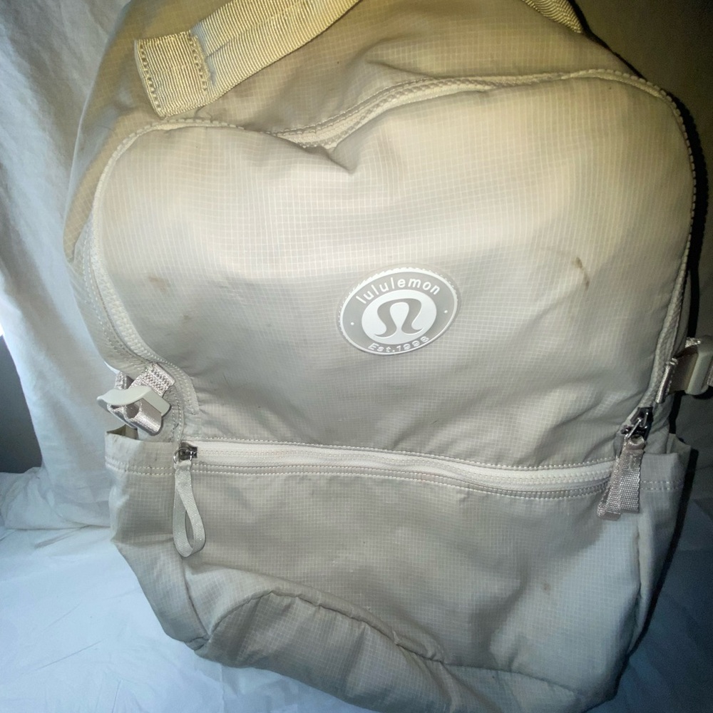 lululemon athletica Beige Backpack